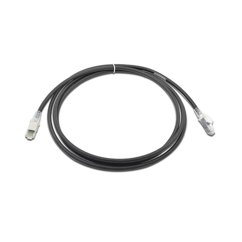 ZM6A-S03-01B | PATCH CORD RJ45 CAT6A S/FTP T568A/B CM/LSOH1 NEGRO .9M A ...